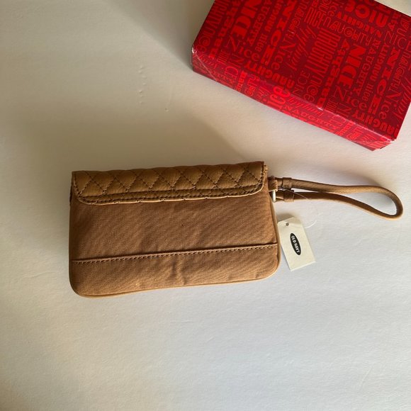 Old Navy Tan Wristlet/Wallet NEW - Picture 9 of 11